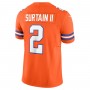 Patrick Surtain II Denver Broncos Nike Alternate Mile High Collection 1977 Throwback Vapor F.U.S.E. Limited Jersey - Orange