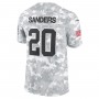 Barry Sanders Detroit Lions Nike 2024 Salute to Service Retired Player Limited Jersey - Arctic Camo