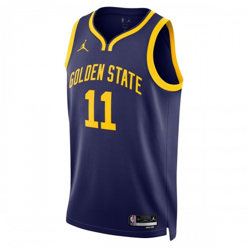 Klay Thompson Golden State Warriors Jordan Brand 2022/23 Statement Edition Swingman Jersey - Navy