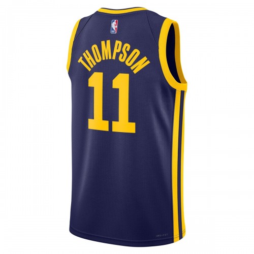 Klay Thompson Golden State Warriors Jordan Brand 2022/23 Statement Edition Swingman Jersey - Navy