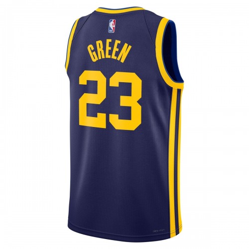 Draymond Green Golden State Warriors Jordan Brand Unisex 2022/23 Swingman Badge Jersey - Statement Edition - Navy