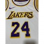 Men's Los Angeles Lakers Kobe Bryant #24 White Swingman Jersey - Association Edition