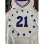 Men's Philadelphia 76ers Joel Embiid #21 White Swingman Jersey - City Edition