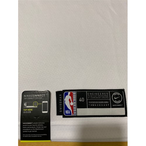 Men's Los Angeles Lakers Anthony Davis #3 White Swingman Jersey - Association Edition