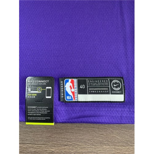 Men's Los Angeles Lakers Kobe Bryant #8 Purple Swingman Jersey - Statement Edition