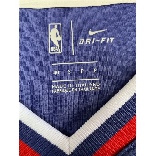 Men's LA Clippers Paul George #13 Blue 19-20 Swingman Jersey - Icon Edition