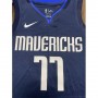 Men's Dallas Mavericks Luka Doncic #77 Navy Finished Swingman Jersey - Statement Editon