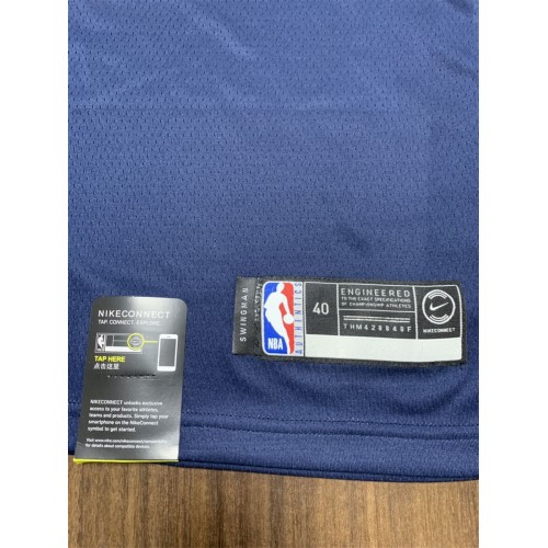 Men's Dallas Mavericks Luka Doncic #77 Navy Finished Swingman Jersey - Statement Editon