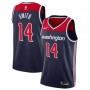 Men's Washington Wizards Ish Smith #14 Nike Navy Swingman Jersey - Statement Edition