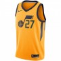 Men's Utah Jazz Rudy Gobert #27 Nike Gold Replica Swingman Jersey - Statement Edition