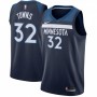 Men's Minnesota Timberwolves Karl-Anthony Towns #32 Nike Navy Swingman Jersey - Icon Edition