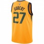 Men's Utah Jazz Rudy Gobert #27 Nike Gold Replica Swingman Jersey - Statement Edition