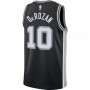 Men's San Antonio Spurs DeMar DeRozan #10 Nike Black Swingman Jersey - Icon Edition