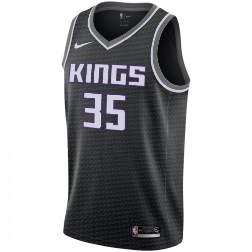 Men's Sacramento Kings Marvin Bagley III #35 Nike Black 2019/20 Swingman Jersey - Statement Edition