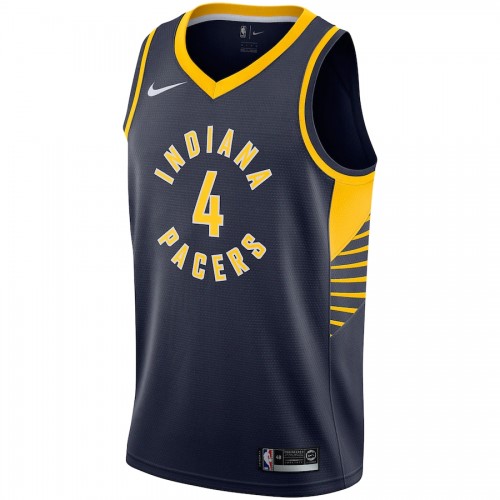 Men's Indiana Pacers Victor Oladipo #4 Nike Navy Swingman Jersey - Icon Edition