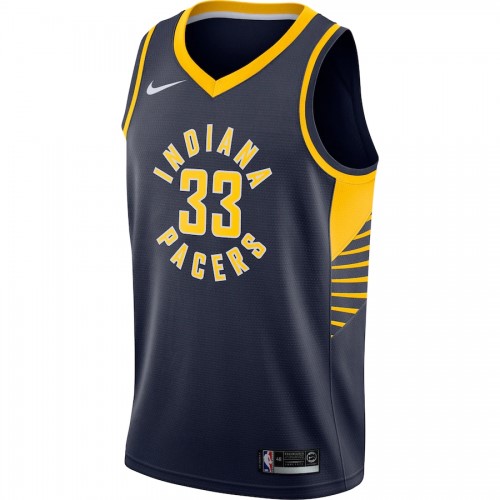 Men's Indiana Pacers Myles Turner #33 Nike Navy Swingman Jersey - Icon Edition