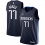 Men's Dallas Mavericks Luka Doncic #77 Jordan Navy 2020/21 Swingman Jersey - Statement Edition