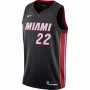 Men's Miami Heat Jimmy Butler #22 Nike Black 2020/21 Swingman Jersey - Icon Edition