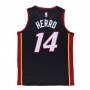 Men's Miami Heat Tyler Herro #14 Nike Black 202021 Swingman Jersey - Icon Edition