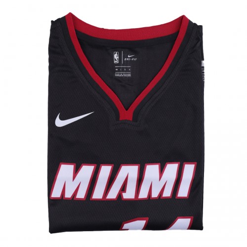 Men's Miami Heat Tyler Herro #14 Nike Black 202021 Swingman Jersey - Icon Edition