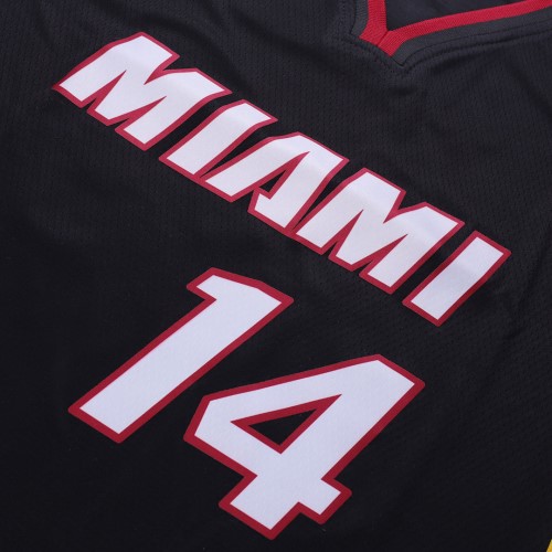 Men's Miami Heat Tyler Herro #14 Nike Black 202021 Swingman Jersey - Icon Edition