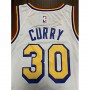 Men's Golden State Warriors Stephen Curry #30 White Classics Swingman Jersey - Classic Edition