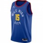 Men's Denver Nuggets Nikola Jokic #15 Jordan Brand Blue 202021 Swingman Jersey - Statement Edition