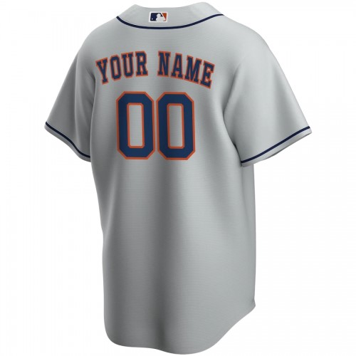 Men's Houston Astros Nike Gray Road 2020 Custom Jersey