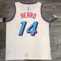 Men's Miami Heat Tyler Herro #14 White 19-20 Swingman Jersey - City Edition