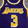 Men's Los Angeles Lakers Anthony Davis 3 Jordan Purple 20/21 Swingman Jersey-Statement Edition