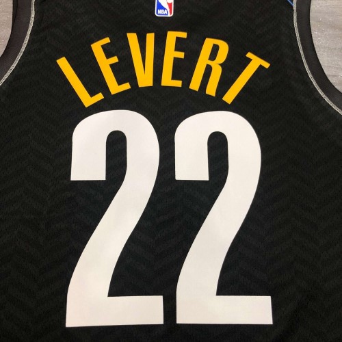 Men's Brooklyn Nets Caris LeVert #22 Nike Black 2020/21 Swingman Player Jersey – City Edition