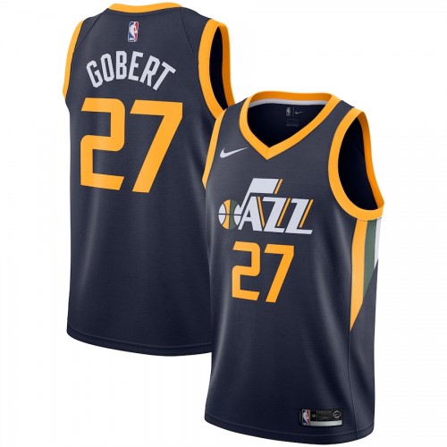 Men's Utah Jazz Rudy Gobert #27 Nike Navy Swingman Jersey - Icon Edition