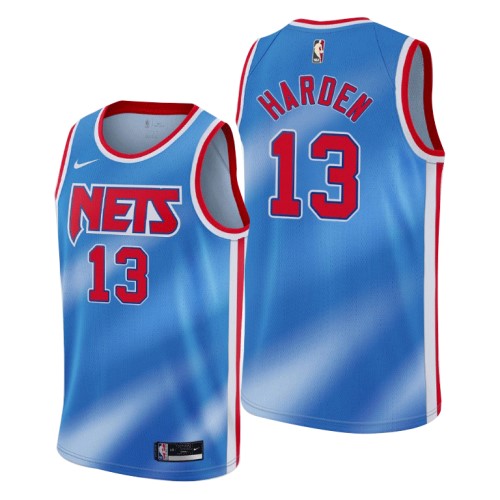 Men's Brooklyn Nets James Harden #13 Nike Blue 2020/21 Swingman Jersey - Classic Edition