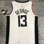 Men's LA Clippers Paul George #13 Nike White 2020/21 Swingman Player Jersey – City Edition