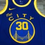 Men's Golden State Warriors Stephen Curry #30 Nike Royal Hardwood Classics 2020/21 Swingman Jersey- Classic Edition