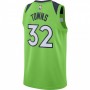 Men's Minnesota Timberwolves Karl-Anthony Towns #32 Jordan Green 20/21 Swingman Jersey