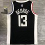 Men's LA Clippers Paul George #13 Nike Black 2020/21 Swingman Player Jersey – City Edition