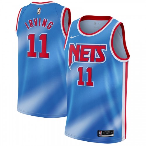 Men's Brooklyn Nets Kyrie Irving #11 Nike Blue 2020/21 Swingman Jersey - Classic Edition