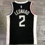 Men's LA Clippers Kawhi Leonard #2 Nike Black 2020/21 Swingman Player Jersey – City Edition