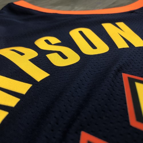 Men's Golden State Warriors Klay Thompson #11 Nike Navy 2020/21 Swingman Jersey - City Edition