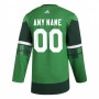 Men's Vegas Golden Knights adidas Green 2020 St. Patrick's Day Custom Jersey