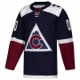 Men's Colorado Avalanche adidas Navy Alternate Authentic Custom Jersey