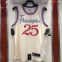 Men's Philadelphia 76ers Ben Simmons #25 White Swingman Jersey - Icon Edition