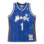 Men's Orlando Magic Tracy McGrady #1 Throwback Mitchell & Ness Blue 00-01 Hardwood Classics Jersey