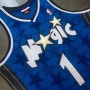 Men's Orlando Magic Tracy McGrady #1 Throwback Mitchell & Ness Blue 00-01 Hardwood Classics Jersey