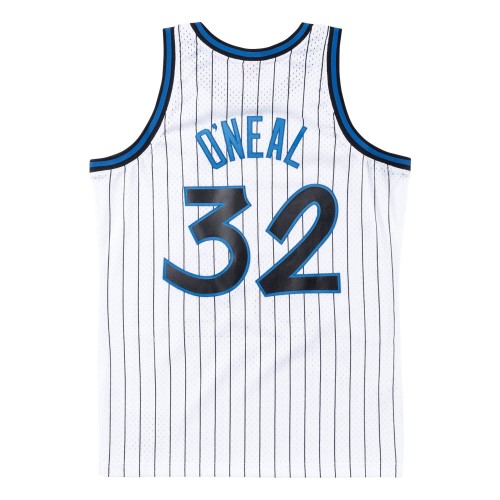 Men's Orlando Magic Shaquille O'Neal #32 Throwback Mitchell & Ness White 93-94 Hardwood Classics Jersey