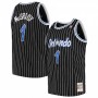 Men's Orlando Magic Tracy McGrady #1 Throwback Mitchell & Ness Black 03-04 Hardwood Classics Jersey