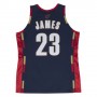 Men's Cleveland Cavaliers LeBron James #23 Throwback Mitchell & Ness Navy 2008-09 Hardwood Classics Jersey