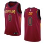 Men's Cleveland Cavaliers Kevin Love #0 Nike Wine Swingman NBA Jersey - Icon Edition