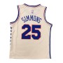 Men's Philadelphia 76ers Ben Simmons #25 Nike 2021 Swingman Jersey - Earned Edition